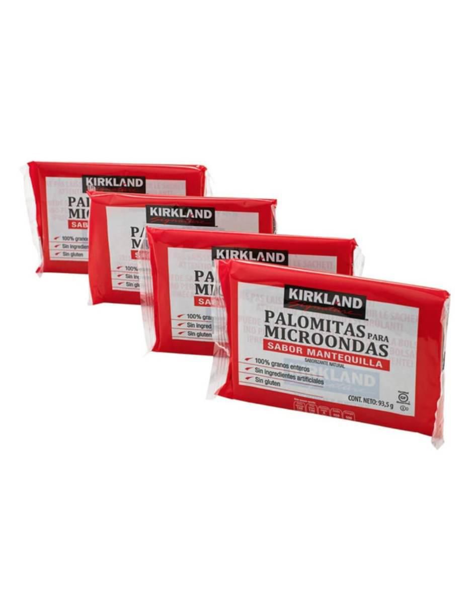 Palomitas para microondas sabor mantequilla Kirkland 93.5 g